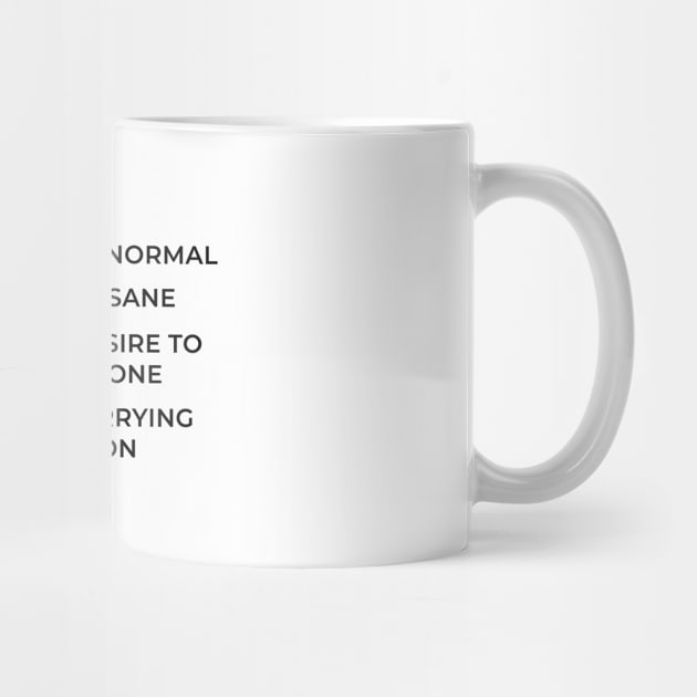 I AM NORMAL by lanangtelu